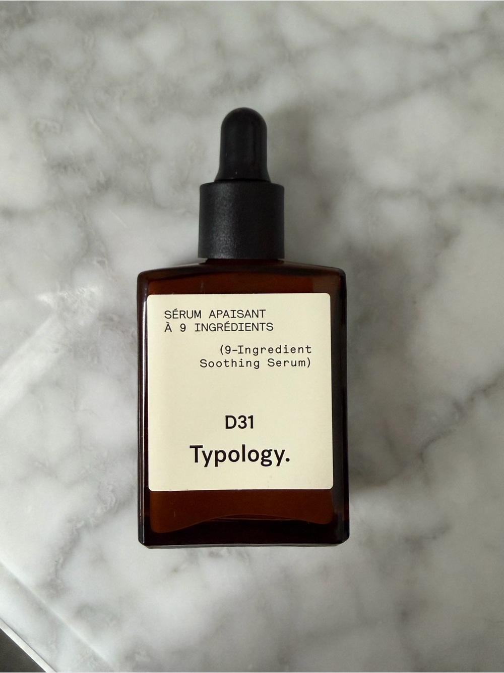 Typology D31 9-Ingredient Soothing Serum NWT